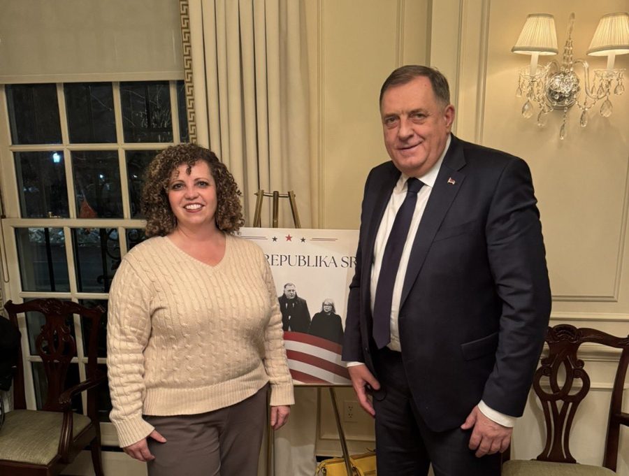 Milorad Dodik i kongresmenka Celeste Maloy